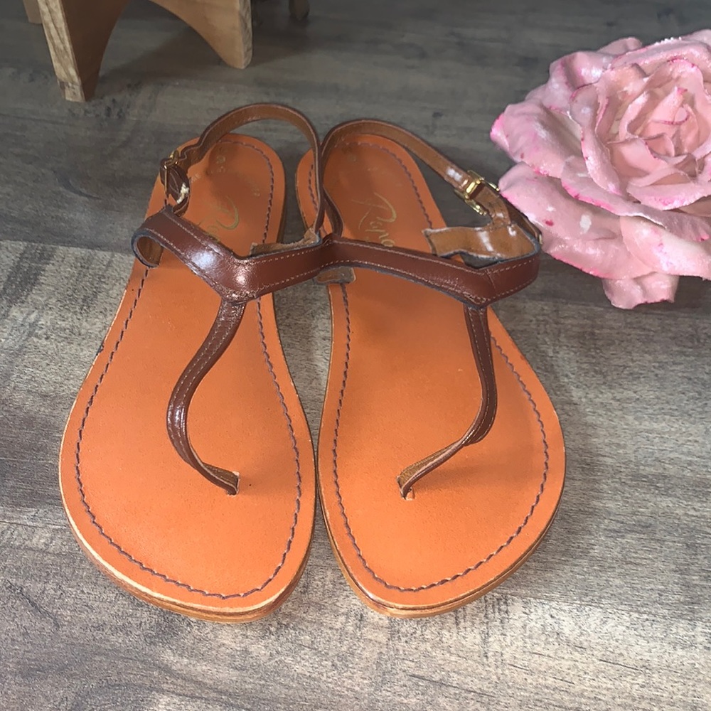NWOT RAPALLO BROWN SANDALS